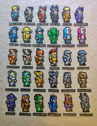 Takes 20 cactus to craft, 1 defense breastplate: Terraria Is A Land Of Adventure A Land Of Mystery A Land Thats Yours To Shape Defend And Enjoy To Begin Your Adve Perler Bead Art Pixel Art Perler Patterns