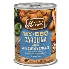 35% off + free shipping on merrick dog food! Merrick Classic Slow Cooked Bbq Canned Dog Food Natural Grain Free Dog Canned Food Petsmart
