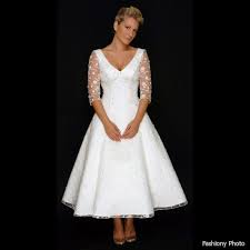 Wedding Dresses For Plus Size Older Brides Second Marriage Google Search Tea Length Wedding Dresses Lace Short Wedding Dress Tea Length Wedding Dress