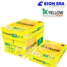 Ik yellow is a multifunction business paper, widely available in complete sizes and grammages. 5reams Ik Yellow A4 Paper 70gsm 500sheets Shopee Malaysia