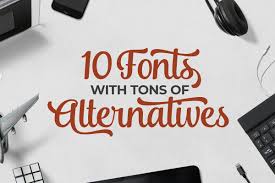 Baseball fonts are inspired by the letters on baseball jerseys. 10 Fonts With Tons Of Alternatives The Font Bundles Blog