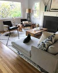Burrard Seasalt Gray Right Sectional Sofa Black Leather Chair Living Room Black Lounge Chair Living Room Chairs