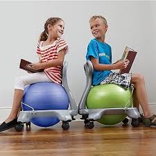 Kids Balance Ball Chair Exercise Fitness Yoga Children Posture Relief Home Gym Balance Ball Chair Ball Chair Kids Chairs