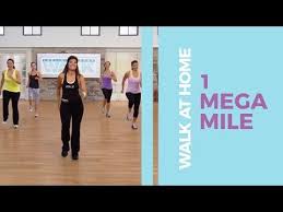 1 Mega Mile At Home Workouts Youtube At Home Workouts Leslie Sansone Workout Plan