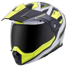 Details About Scorpion Exo At950 Tucson Modular Motorcycle Helmet Hi Vis