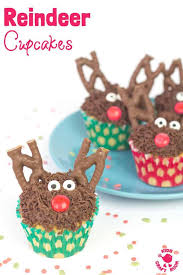 With christmas just around the corner, what better way to get into the christmas spirit than to do some fun christmas crafts for kids? Cute Reindeer Cupcakes Kids Craft Room