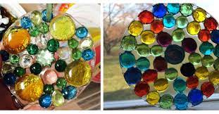 These are so pretty and ridiculously easy and inexpensive! Easy Handmade Diy Suncatchers The Jersey Momma