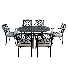 Black, metal patio furniture : Black Color Garden Dining Table Furniture Cast Aluminum Outdoor Metal Patio Furniture China Garden Table Metal Patio Furniture Made In China Com