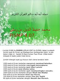 Surat di dalam al quran berjumlah 114. Bilangan Ayat Di Dalam Al Quran