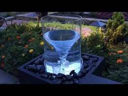 All necessary parts and pieces are included for. On The Fly Diy Vortex Water Feature Youtube Vortex Water Water Features Water Fountain