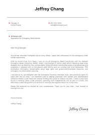 Cover letter format choose the right cover letter format for your needs. Emergency Relief Worker Cover Letter Sample Kickresume