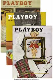 It won't be news to anyone, but the first couple of years worth of playboy magazines are worth something today. Playboy Group Hmh Publishing 1954 61 Condition Average Fn Vf Lot 43512 Heritage Auctions