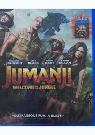 Welcome to the jungle is a story that tries to entertain the viewer with some hilarious comedy scenes; Jumanji Jumanji Welcome To The Jungle Products Vintage Stock Movie Trading Co Music Movies Video Games And More