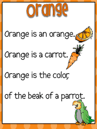 Color Word Poems Pdf Kids Poems Preschool Poems Kindergarten Colors