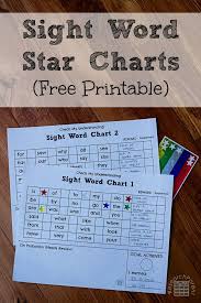 sight word star charts researchparent com