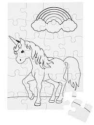 lot de 2 puzzles a colorier a5 creativ company licorne la fourmi creative coloriage moteur voiture