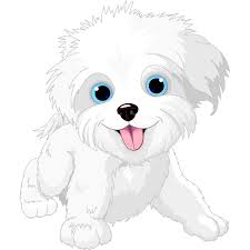 White Pup Dog Drawing Cartoon Dog Dog Vector