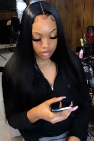 We can predict next year 2021 that there will be a lot of women rocking swoop bangs with ponytails or with their natural tresses. Brazilian Straight Remy Remy Hair 3 Bundles Deals Straight Weave Hairstyles Hair Laid Long Hair Styles