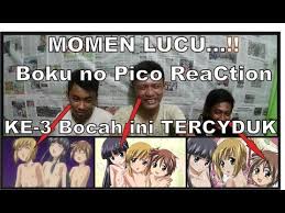 Boku No Pico Reaction Momen Lucu Youtube