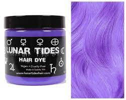 Berina permanent hair color @ violet. Amazon Com Lunar Tides Hair Dye Iris Pastel Purple Semi Permanent Vegan Hair Color 4 Fl Oz 118 Ml Beauty