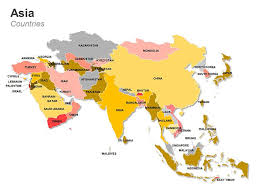 Choose from a wide range of map types and styles. Asia Powerpoint Map Editable Ppt Asia Map Asian Maps Asia