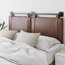 I've never owned one but thinking about making one myself! 17 Stories Kroeker Upholstered Panel Headboard Gray Upholstered Headboard Upholstered Headboard Leather Headboard