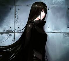 Black And Blue Eyes Anime Pin On Fantasy Gals