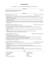 chief engineer resume examples and tips