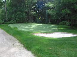 Backyard Putting Green Backyard Putting Green Outdoor Landscaping Outdoor Backyard