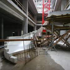 Construction of concrete stairs is a difficult task that requires an engineer to study all the aspects and design it and a skilled labour to construct it. Polystyrene Formwork For Stairways Arbloc