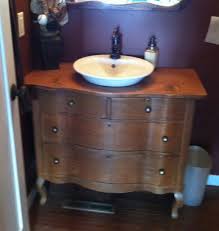 Dressers Made Into Bathroom Vanity Old Dresser Into Bath Vanity Bathroom Vanities Made From D Dresser Vanity Bathroom Bathroom Vanity Diy Bathroom Vanity