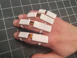 Diy Cyborg Data Gloves Project Grip Is A Minimalist Data Glove Designed To Control Wearable Computers Its Ring Like Co Data Glove Wearable Computer Gloves Diy