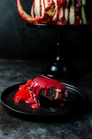 Combine the flour, cocoa, baking soda and salt. Chocolate Skull Cake With Hidden Strawberry Jello Brain The Flavor Bender
