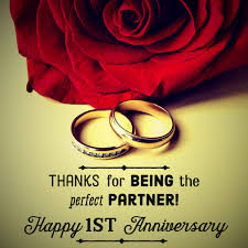Its time to celebrate the number of years one spend in a job. First Anniversary Quotes And Messages For Him And Her Holidappy