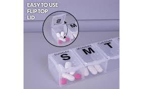 Large Weekly Pill Dispenser | Medication Management | Ableworld Living Aids