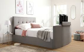 Maybe you would like to learn more about one of these? Langham Grey Velvet King Size Tv Bed Furniture And Choice