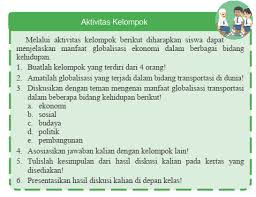 Mengerjakan Pr Globalisasi Bidang Transportasi