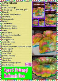 Ter rajin pulak sebab masa balik kampung hari tu teringin nak makan dessert sejuk. Agar Agar Pelangi Recipes Agar Food