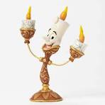 Candelabro Bella Bestia Cogsworth - Adorno Resina Colección Retro
