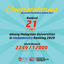 Applicant must be accepted and enrolled in be in chinese / tamil at upsi prior to scholarship application. Universiti Pendidikan Sultan Idris Official