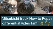 Mitsubishi truck How to Repair Differential video tamil தமிழ்