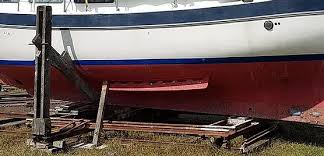 4) visually check the condition of bunker remote valve. The Bilge Keels Finnsailer