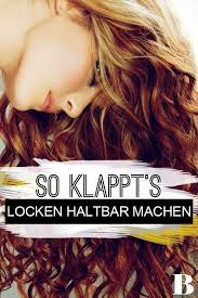 make curls durable it works with these tricks curls durable these tricks works new locken machen styling kurze haare locken haare pflegen