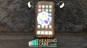 What their microphone and hearing aid apps do is feed the sound that goes into the iphone microphone to what ever is plugged into the the app will continue to work in background while it's still on (while circle is blue). How To Connect Phonak Marvel Hearing Aids To Bluetooth Enabled Devices Youtube