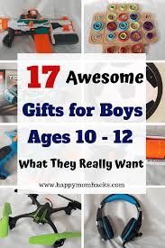 Birthday Presents For 12 Year Old Boy Amazon 20 Cool Gifts Ideas For Boys Age 10 11 12 Best Gift Guide Happy Mom Hacks Birthday Presents For Boys Mom Birthday Gift Gifts For Boys