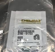 2 AMAT 3700-01723 O-RING, CHEMRAZ 9120-SC513, AS-568A-120 CPD 513, 115414
