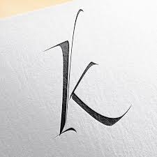 Pin By Keji On Things To Draw Lettering Alphabet Letter K Tattoo Lettering Design