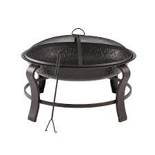 28 mainstays fire pit with pvc cover and spark guard $35. Mainstays Owen Park 28 Inch Round Wood Burning Fire Pit Walmart Com Walmart Com