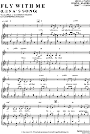 Fly With Me Lenas Song Klavier Gesang Wie Im Himmel Filmmusik Pdf Noten Klick Auf Die Noten Um Reinzuhor Klaviernoten Noten Notenblatter Fur Piano