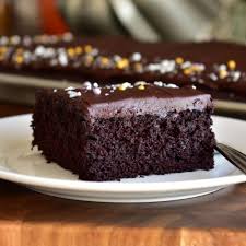 This dreamy keto cake is full of huge peanut butter flavor. Dark Chocolate Sheet Cake With Dark Chocolate Frosting Allrecipes
